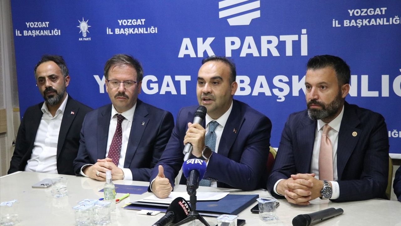 Sanayi ve Teknoloji Bakanı Kacır'dan Terörsüz Türkiye Vurgusu