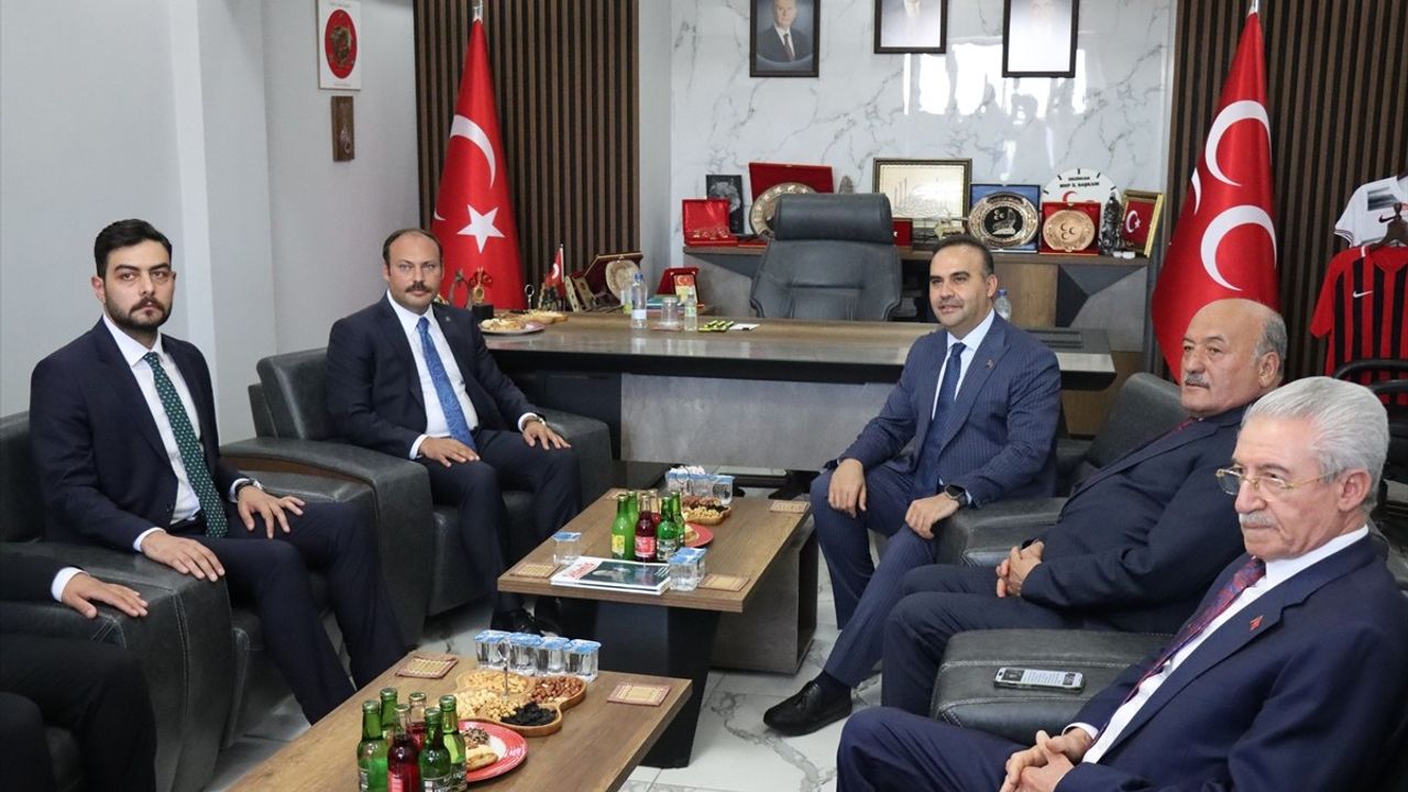 Sanayi ve Teknoloji Bakanı Kacır Erzincan'da