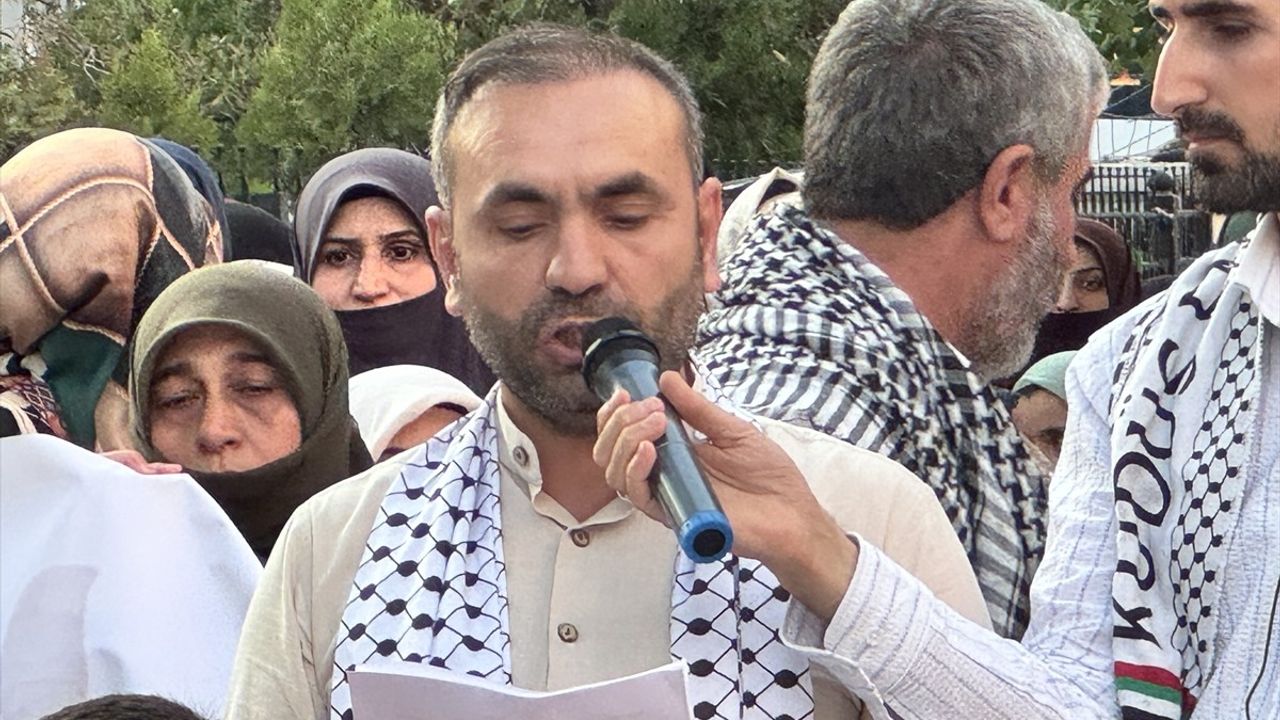 Siirt'te Gazze Saldırılarına Karşı Protesto Düzenlendi
