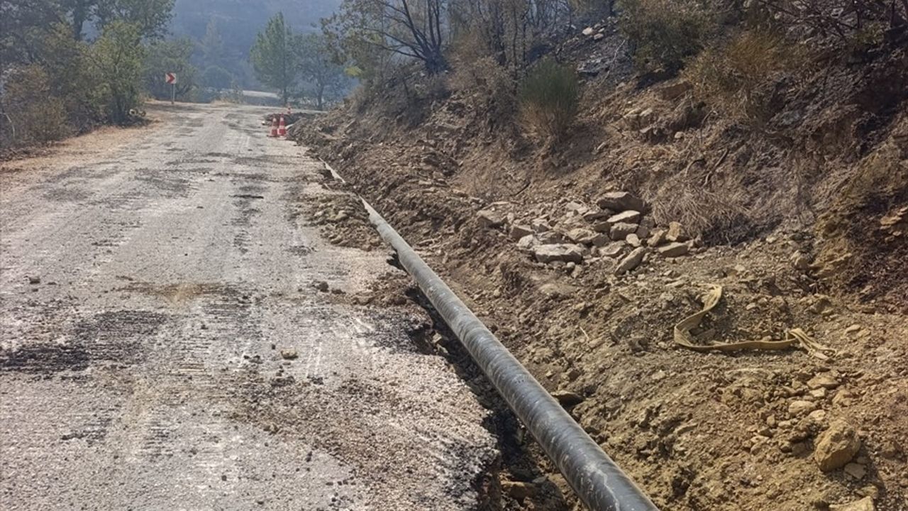 Silifke'de Orman Yangınıyla İlgili 4 Şüpheli Tutuklandı