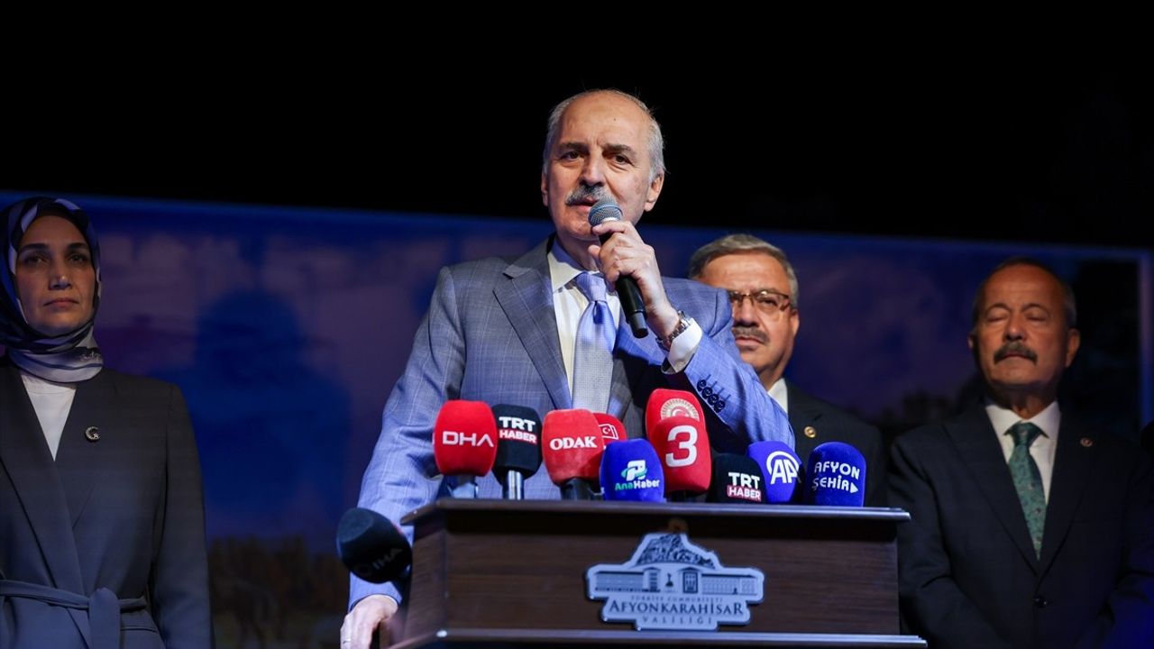 TBMM Başkanı Kurtulmuş'un Zafer Haftası Kutlamaları