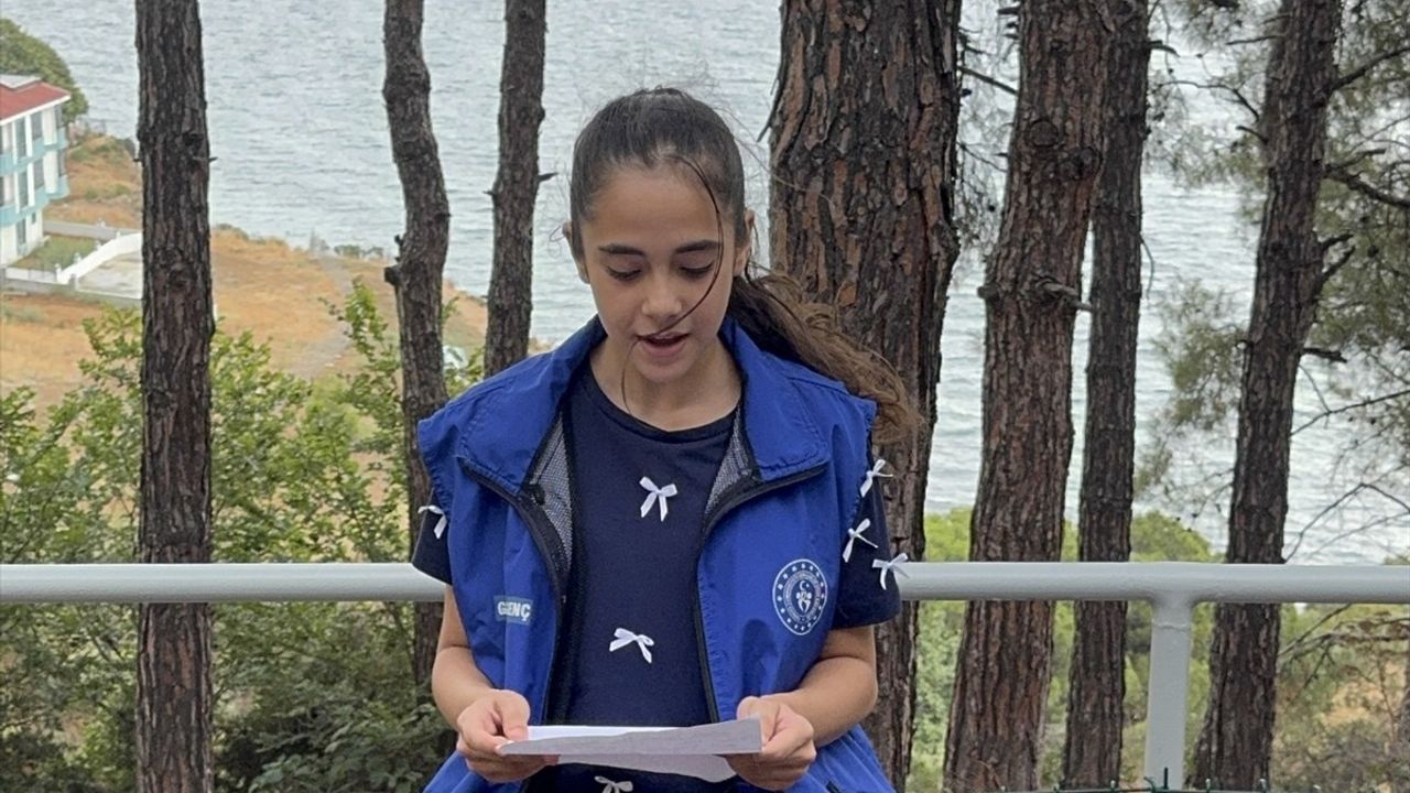 Tekirdağ'da Öğrencilerden Orman İşçilerine Anlamlı Ziyaret