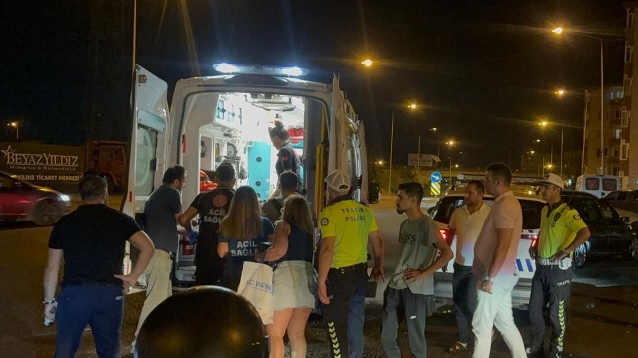Tekirdağ'da Yaya Geçidinde Kaza: Bir Kadın Ağır Yaralandı