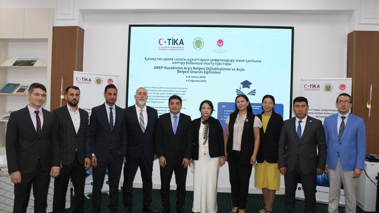 TİKA, Kazakistan'da Arşiv Eğitim Programı Başlattı