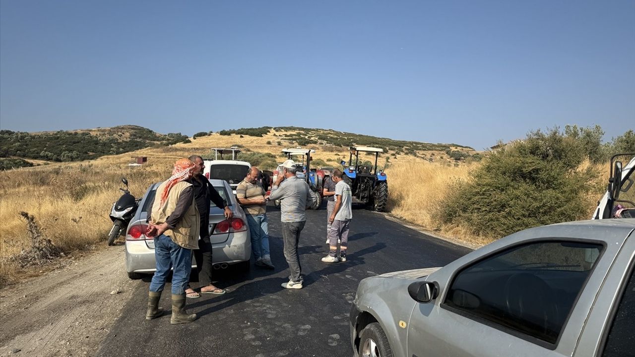 Tire'de Vahşi Çöp Depolama Protestosu