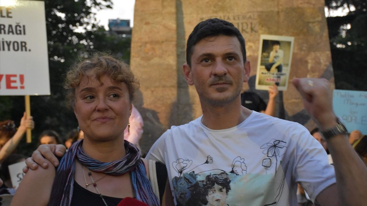 Trabzon'da Mattia Ahmet Minguzzi İçin Anma Yürüyüşü Düzenlendi