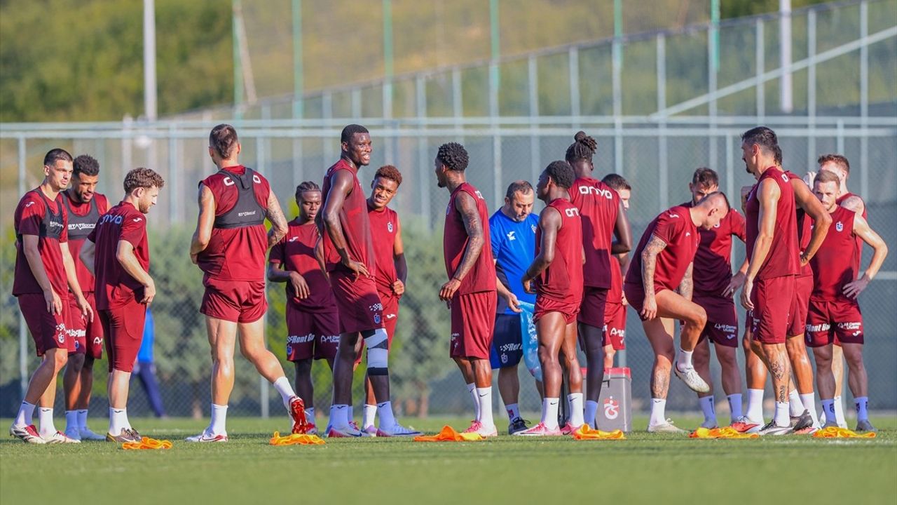 Trabzonspor, Antalyaspor Maçı İçin Hazırlıklarını Sürdürüyor