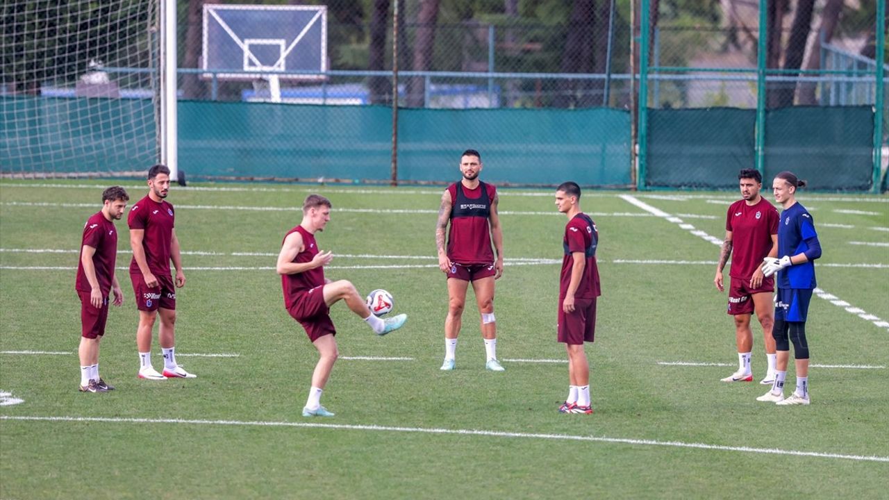 Trabzonspor Kasımpaşa Maçı Hazırlıklarına Devam Ediyor