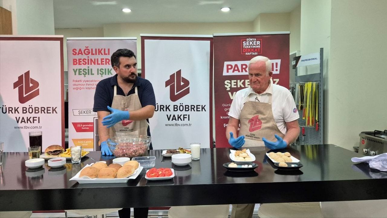 Türk Böbrek Vakfı'ndan Uygulamalı Sağlıklı Mutfak Etkinliği