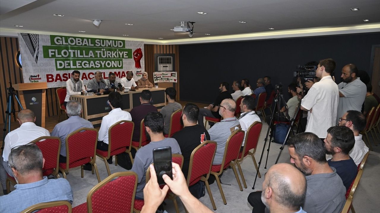 Türkiye Aktivistleri Gazze İçin Küresel Kararlılık Filosu'na Destek Veriyor