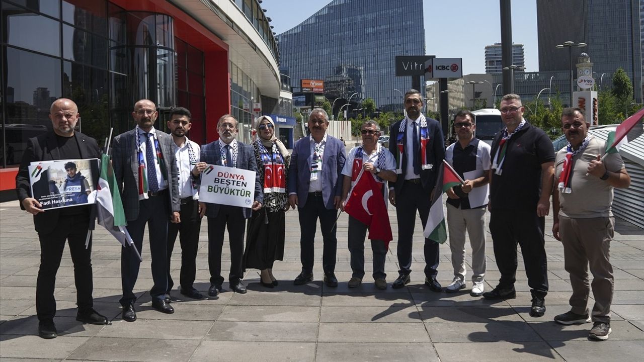Türkiye Basın Federasyonu'ndan İsrail'e Protesto