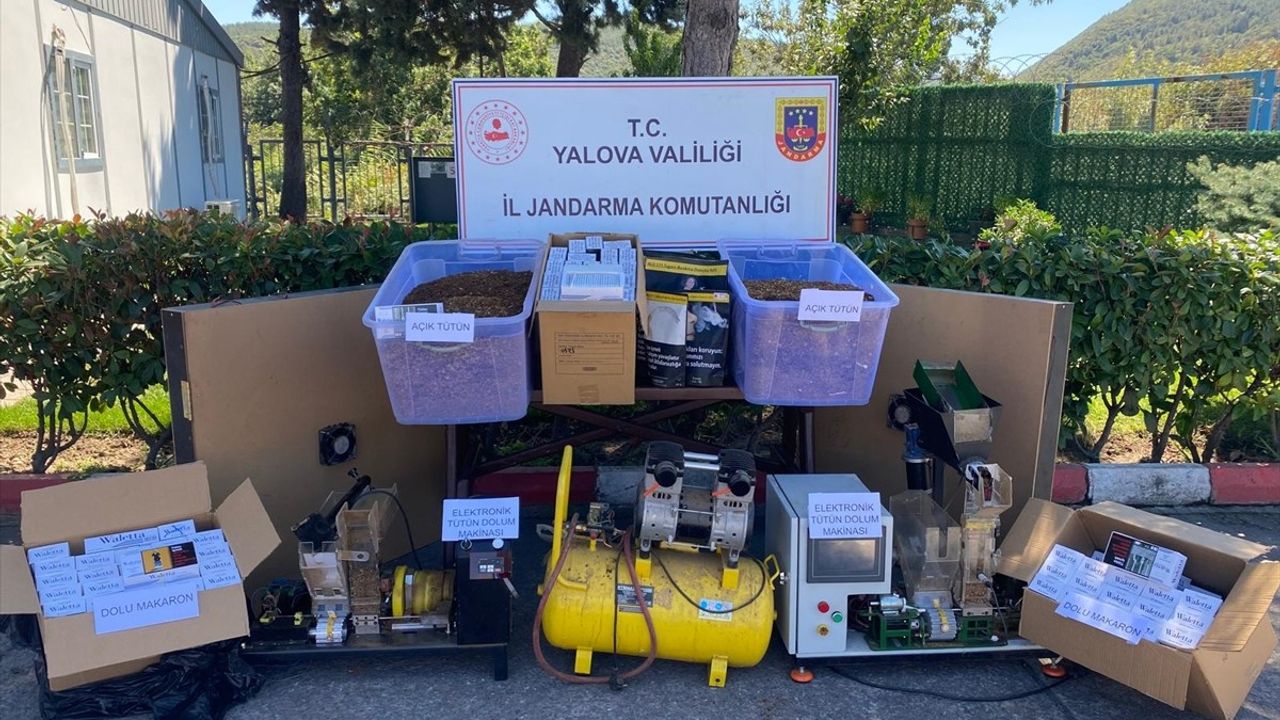 Yalova'da Kaçakçılık Operasyonu: 1 Tutuklama