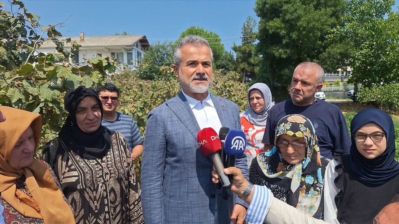 Yeniden Refah Partisi Samsun'da Fındık Üreticileriyle Buluştu