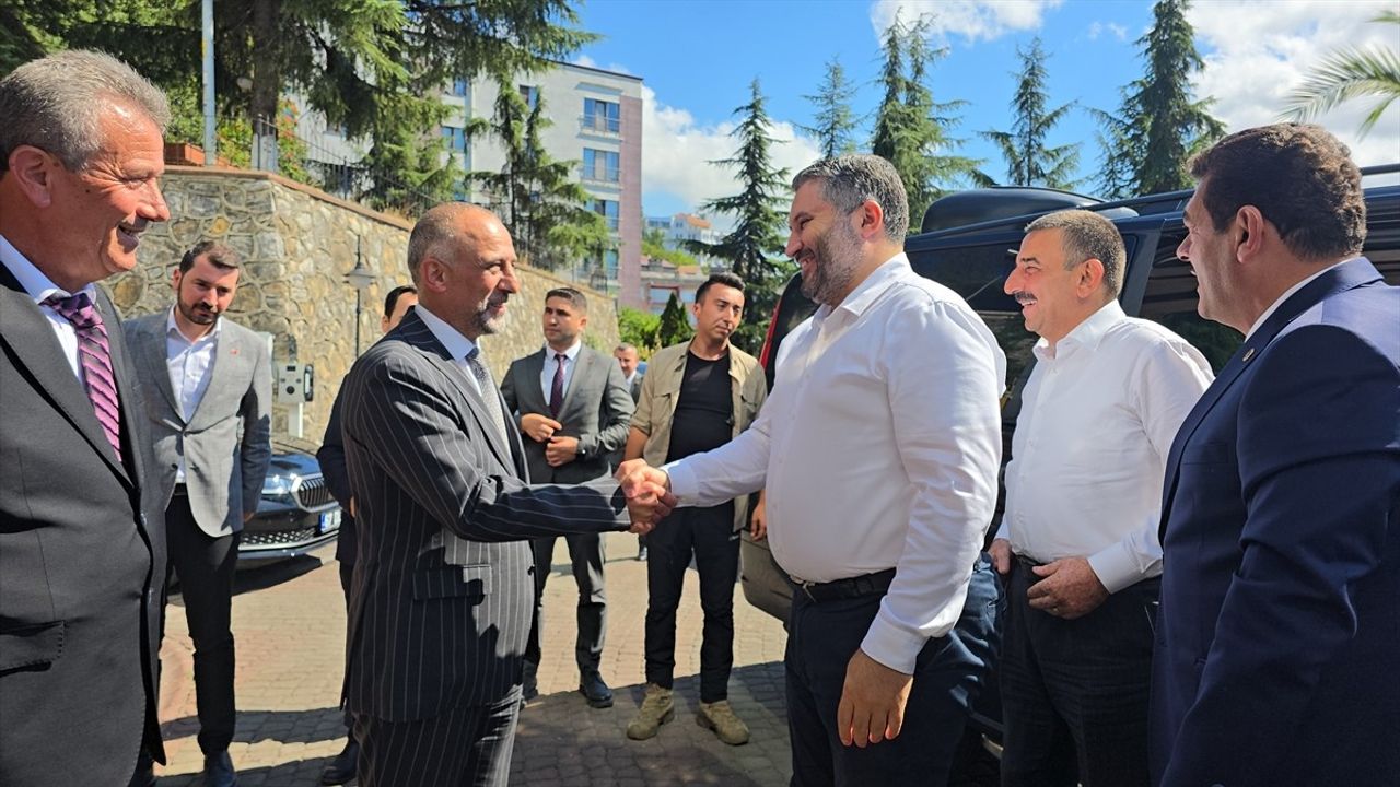 Zonguldak'ta Sanayi ve Teknoloji Bakan Yardımcısı İnan'ın Ziyareti