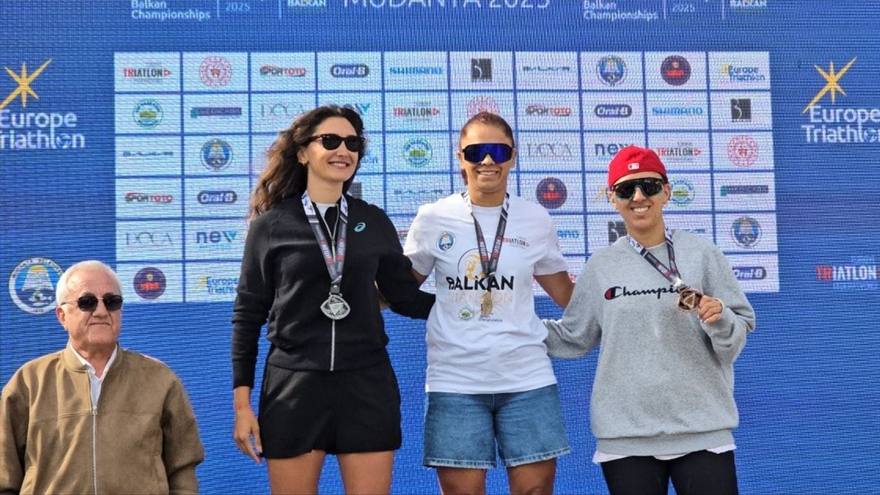 2025 Avrupa Triatlon Balkan Şampiyonası Mudanya'da Gerçekleşti