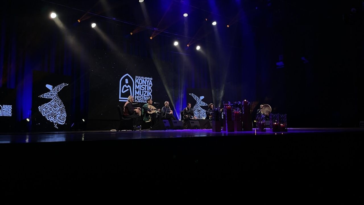 22. Uluslararası Konya Mistik Müzik Festivali Tamamlandı