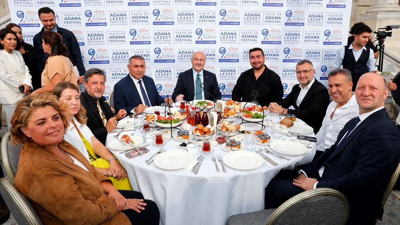 9. Uluslararası Adana Lezzet Festivali İstanbul'da Tanıtıldı