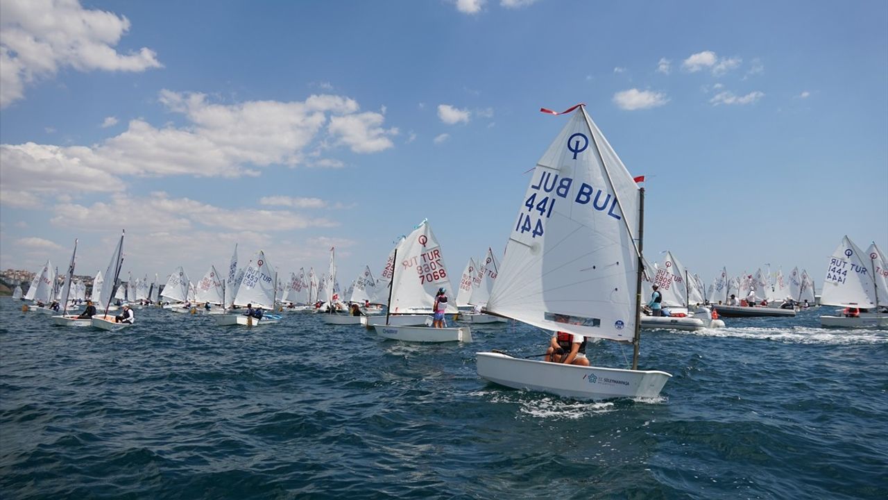 9. Uluslararası Süleymanpaşa Optimist Cup Yelken Yarışları Başladı