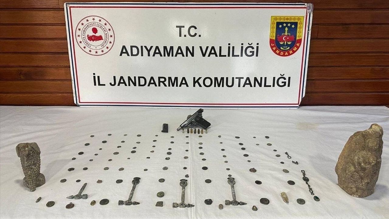 Adıyaman'da Tarihi Eser Kaçakçılığına Operasyon: 4 Gözaltı
