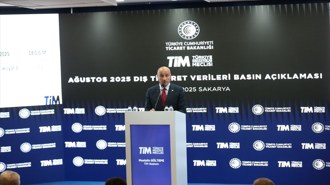 Ağustos Ayı Dış Ticaret Verileri Açıklandı
