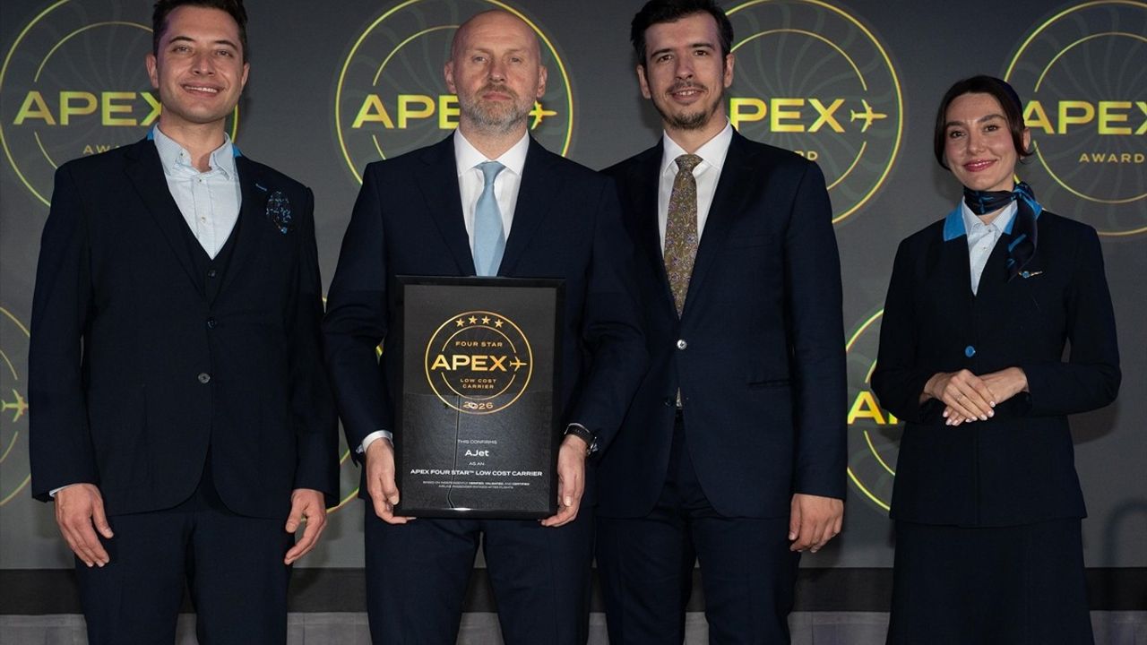 AJet İkinci Defa Uluslararası Ödül Kazandı