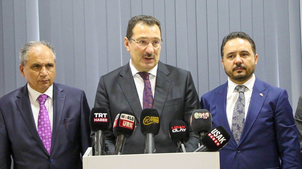 Ali İhsan Yavuz'dan Uşak'ta Hizmet Vurgusu