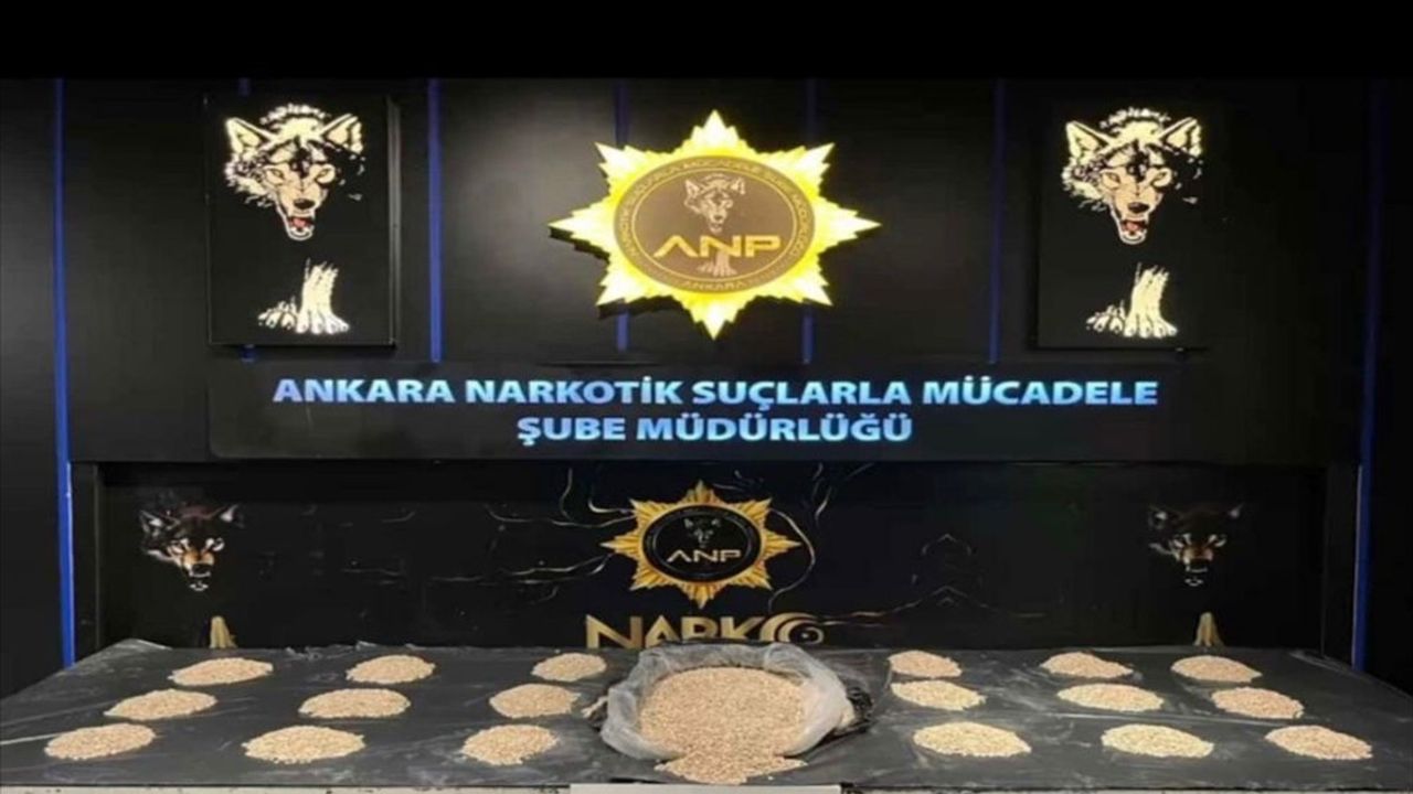 Ankara'da Büyük Uyuşturucu Operasyonu