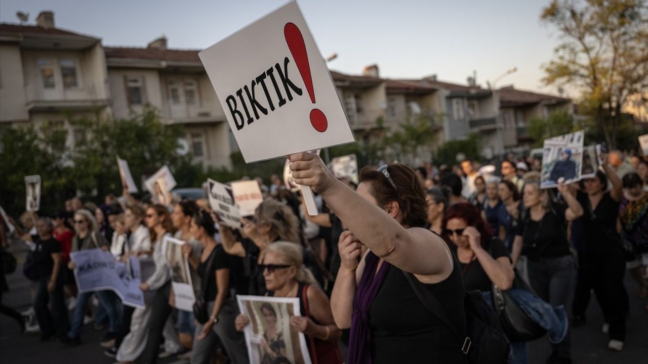 Ankara'da Kadın Cinayetleri Protestosu