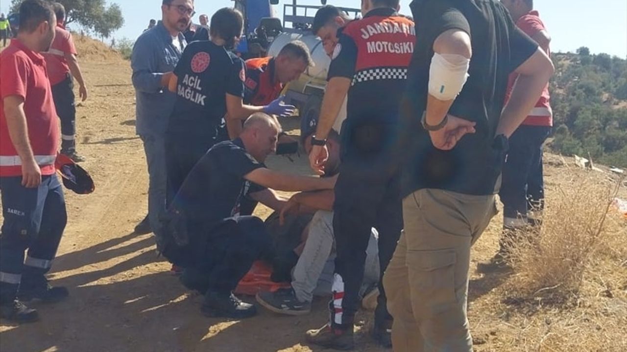 Aydın'da Dinamit Patlatılması Sırasında Yaralılar Var