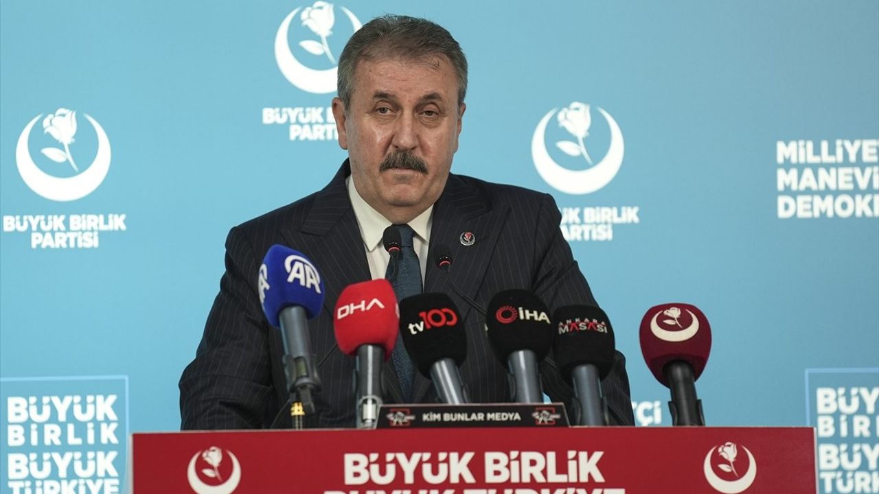 BBP Genel Başkanı Destici, Filistin'deki Gelişmeleri Değerlendirdi