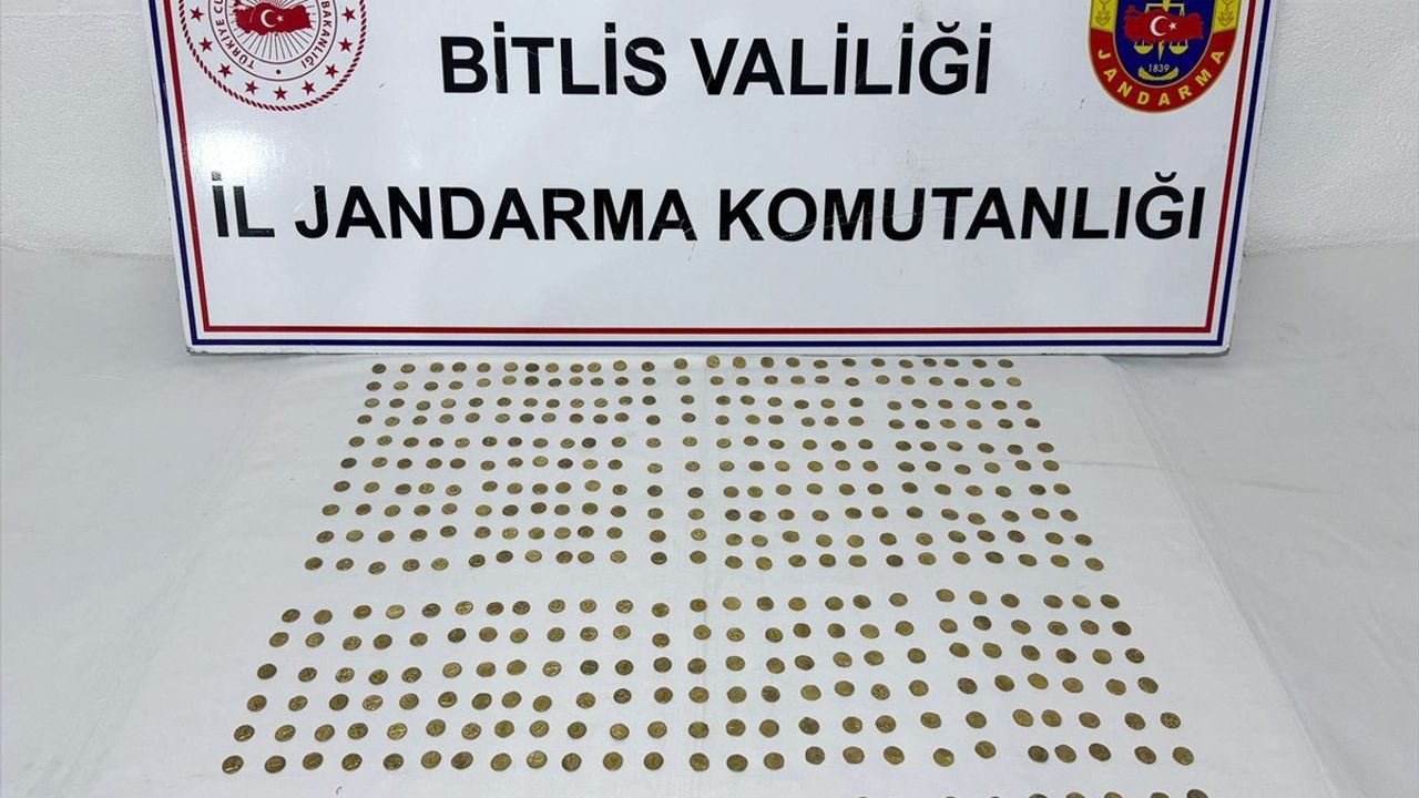 Bitlis'te 500 Roma Sikkesi Ele Geçirildi