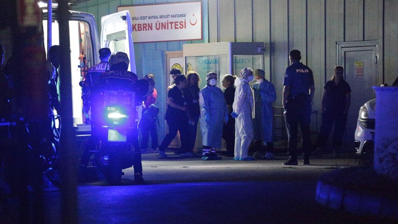 Bolu'da Polisler Şüpheli Maddeden Etkilendi