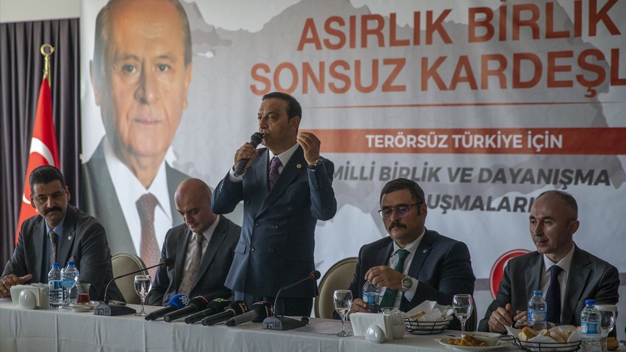 Bolu'da Terörsüz Türkiye İçin Milli Birlik Toplantısı