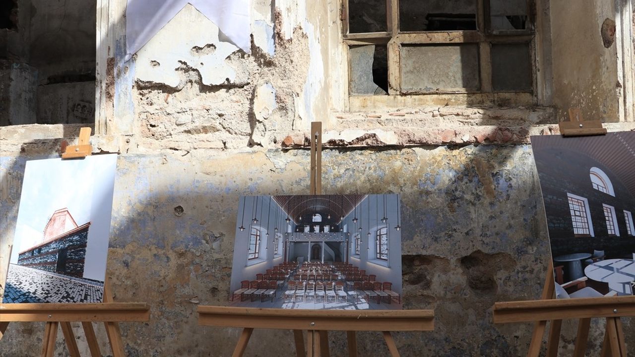 Bursa'nın Tarihi Kilisesi Setbaşı Sanat Merkezi Oluyor