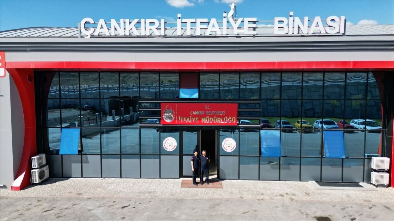 Çankırı'da İtfaiyeci Çiftin Dayanışması
