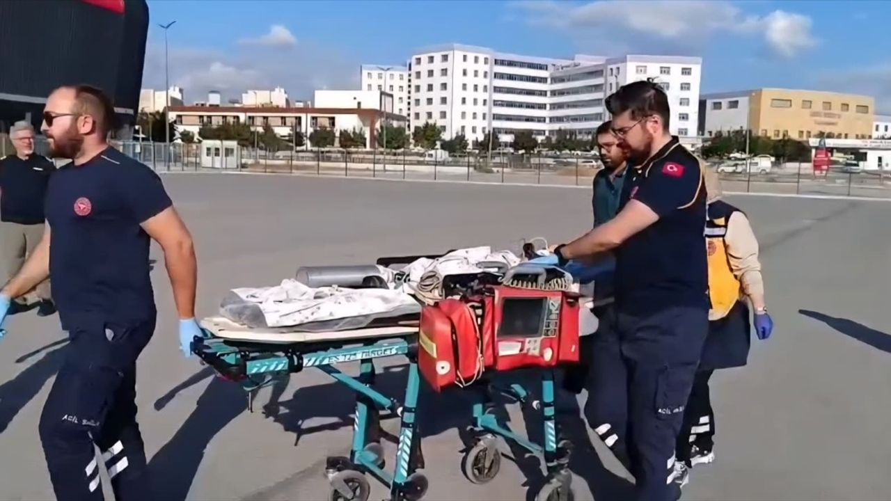 Çorum'da 8 Aylık Bebek İçin Ambulans Helikopter Havalandı