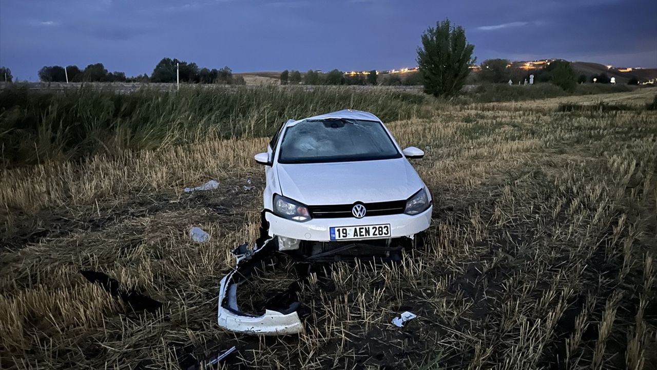 Çorum'da Trafik Kazası: 1 Ölü, 4 Yaralı