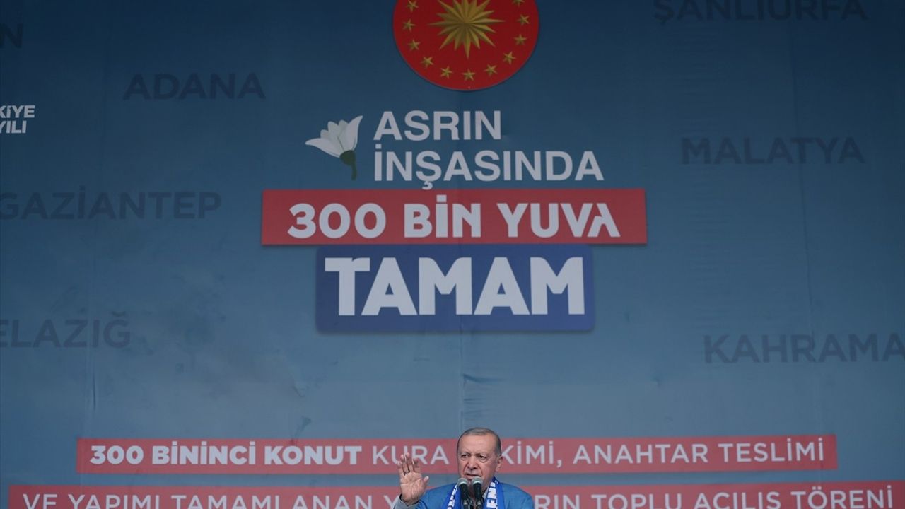 Cumhurbaşkanı Erdoğan'dan Malatya'da Afet Konutu Töreni Açıklamaları
