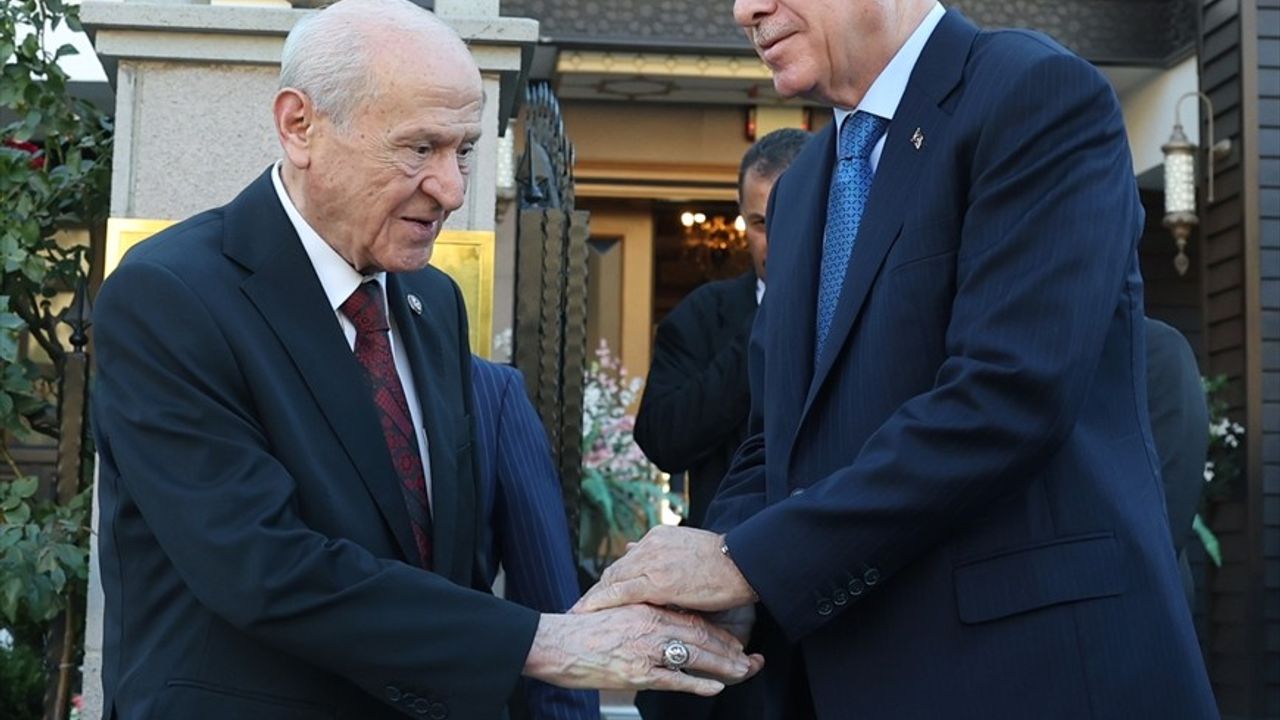 Cumhurbaşkanı Erdoğan ve Bahçeli Arasında Gizli Görüşme