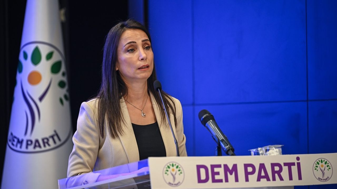 DEM Parti Eş Genel Başkanı Hatimoğulları'ndan Gazze Açıklaması