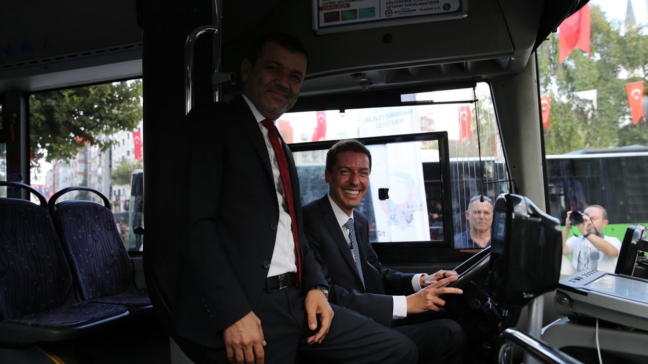 Denizli'de Toplu Taşımada Akıllı Uygulamalar Başlıyor