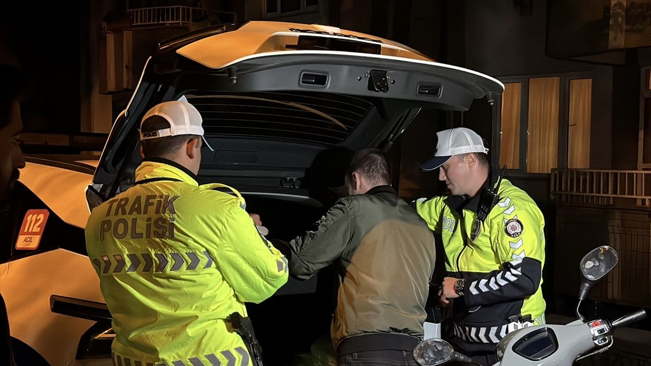 Edirne'de Alkollü Motosiklet Sürücüsüne Rekor Ceza