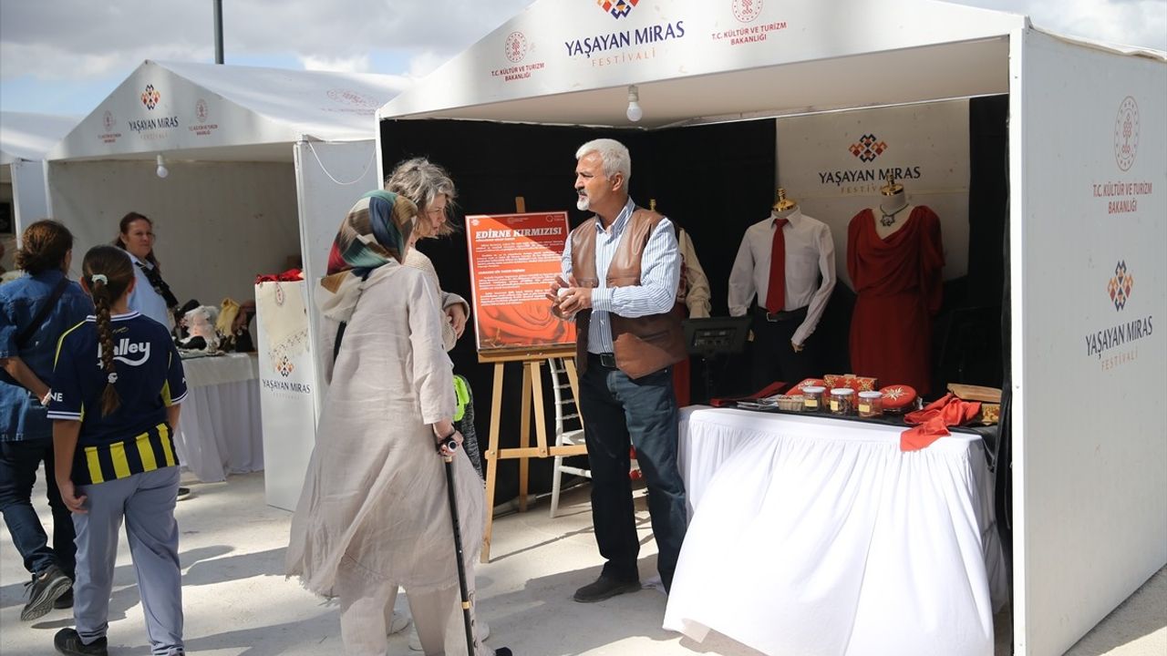 Edirne'deki Yaşayan Miras Festivali Devam Ediyor