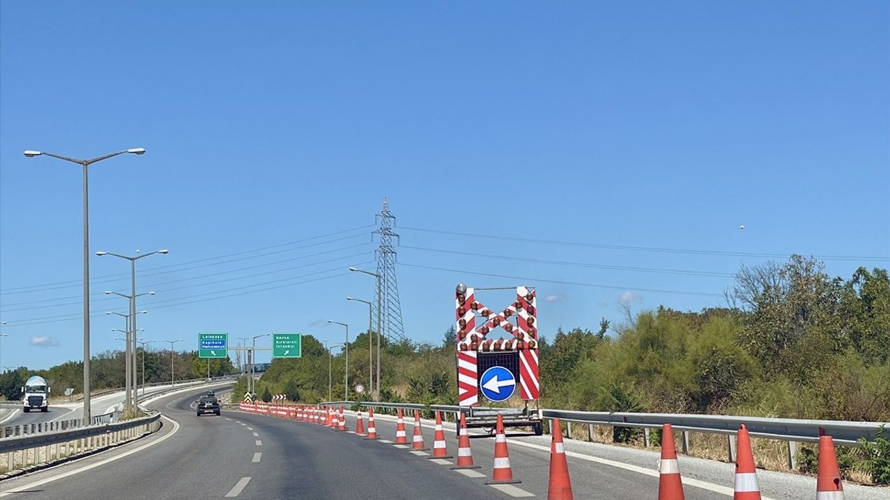 Edirne Otoyol Gişeleri Kapatılıyor
