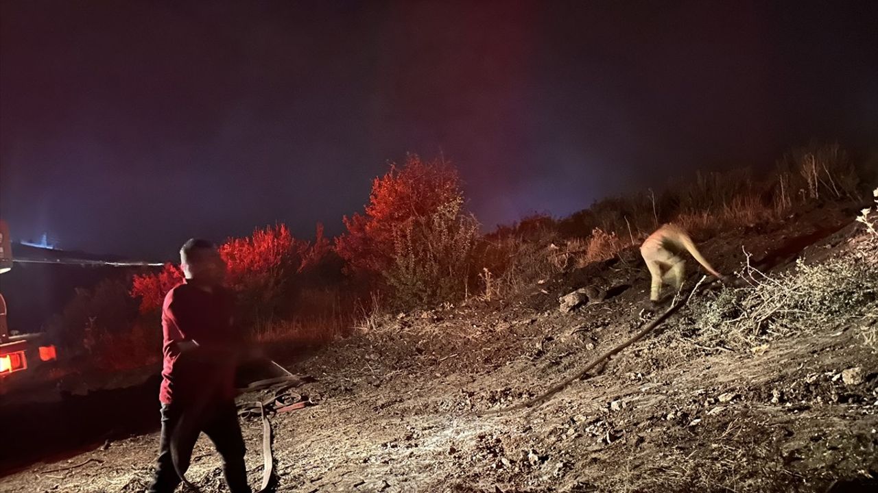 Eğirdir'de Orman Yangını Kontrol Altına Alındı