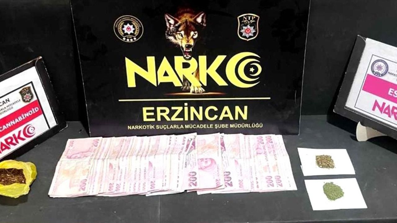 Erzincan'da Uyuşturucu Operasyonu: 1 Tutuklama