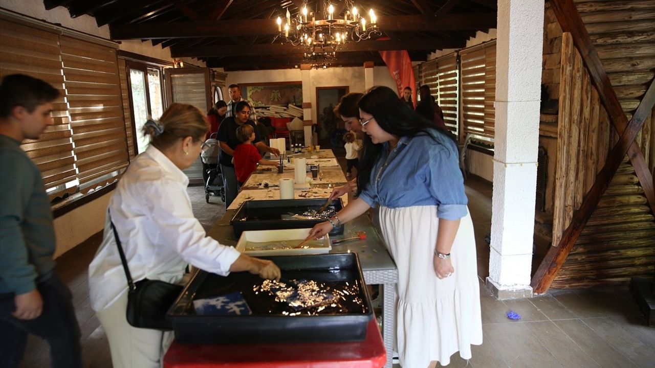 Erzurum'da Güneş Baskı Atölyesi ile Fotoğrafın Tarihi Yeniden Yaşandı