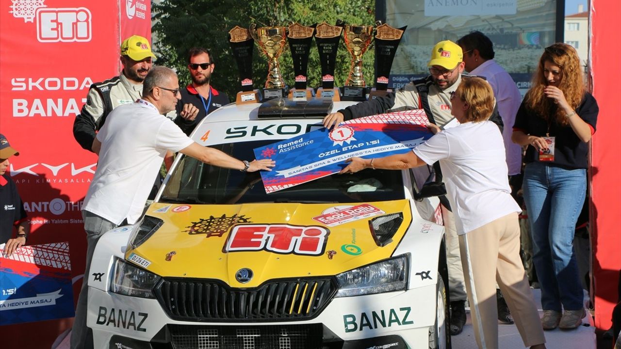 Eskişehir Rallisi'nde Zafer Buğra Banaz ve Onur Ahıskalı'nın