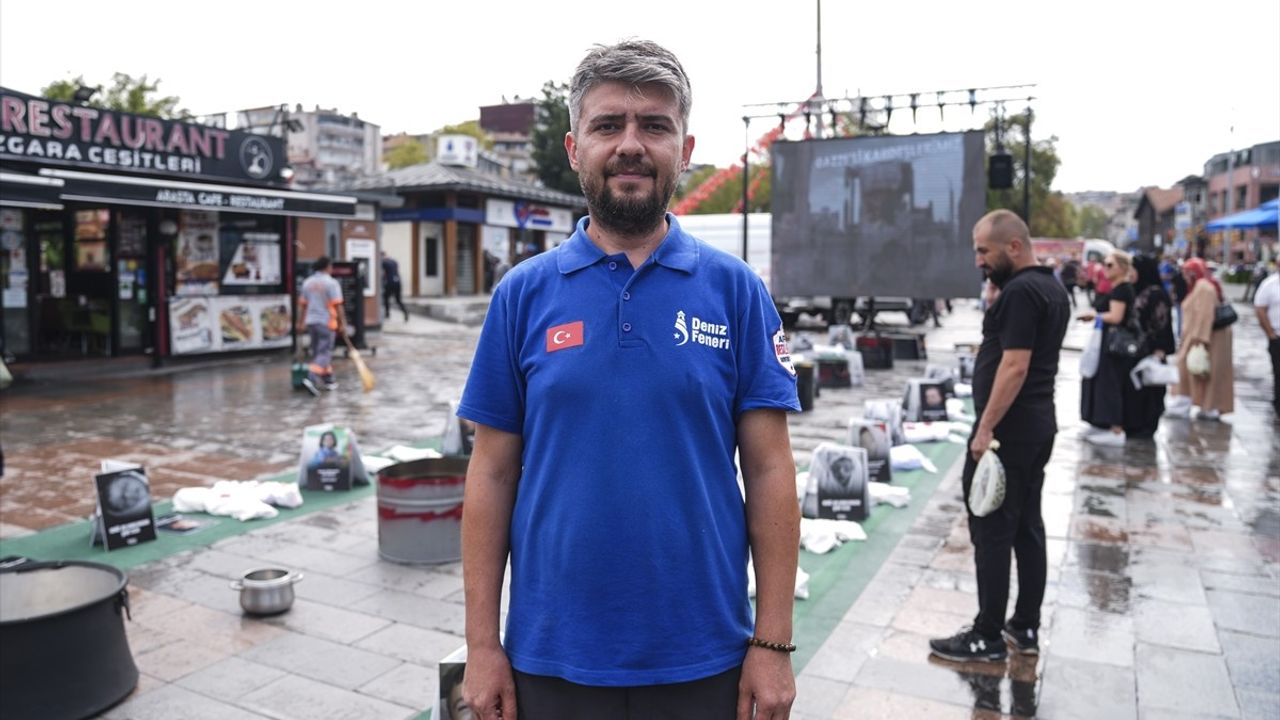 Eyüpsultan'da Gazze Farkındalık Etkinliği: İzlemek Yetmez