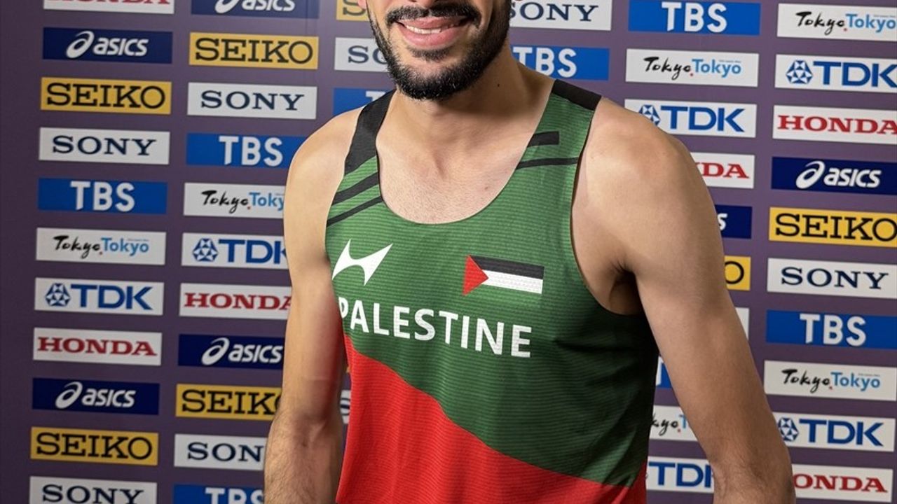 Filistinli Atlet Muhammed Dwedar'dan Dünya Atletizm Şampiyonası Açıklamaları